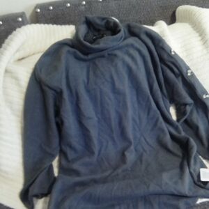 ASOS Navy Turtleneck Sweater